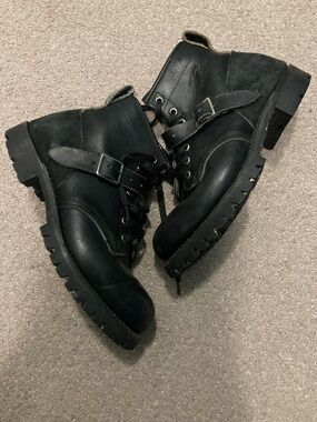 Dayton X-Boot leather boots, a collectible brand size 40 (marked 6.5E)